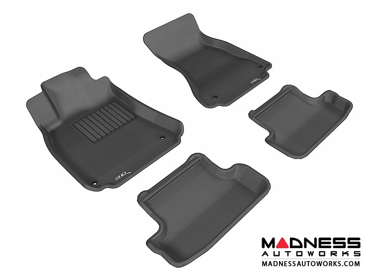 Audi A5/ S5 Floor Mats (Set of 4) Black by 3D MAXpider (20092015)
